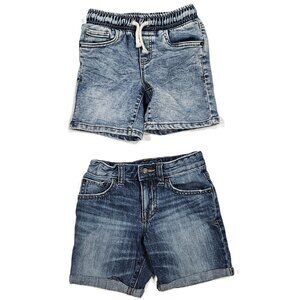 Boys Size 4T Shorts Bundle Denim & Pull-On Jean Style | Cat & Jack